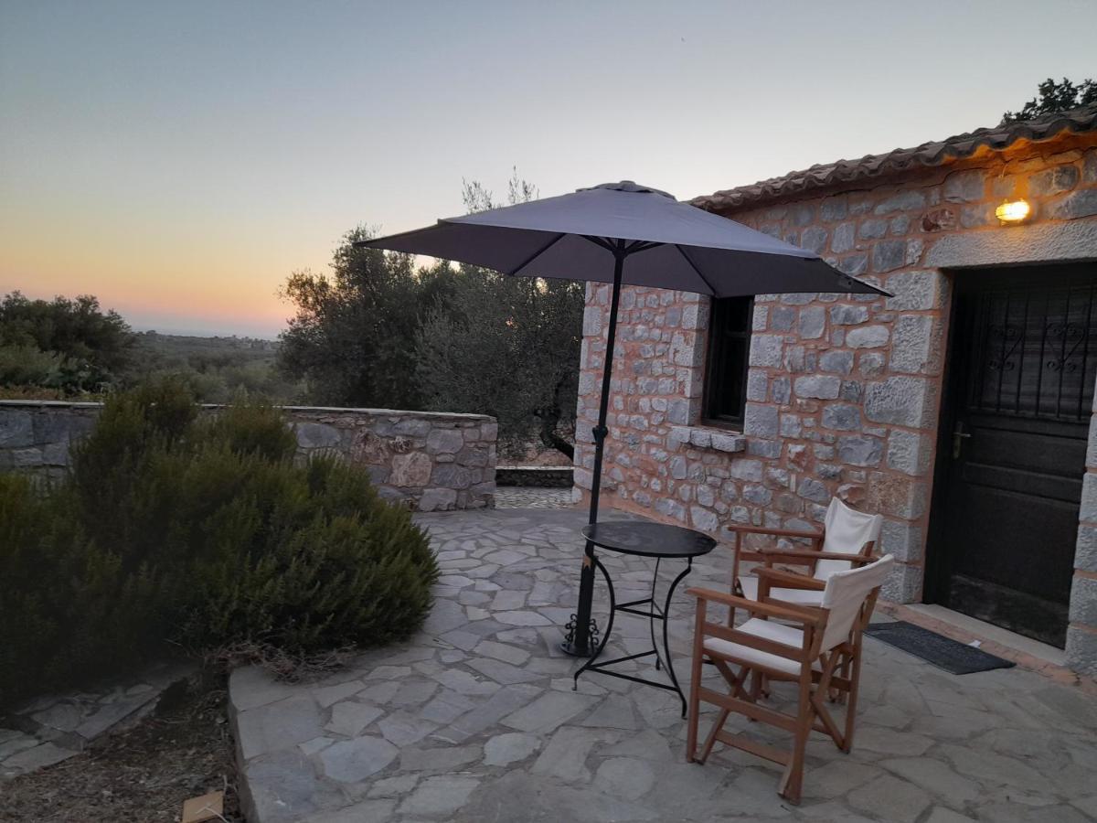 The Two Carob Trees, Traditional Stonehouse, Nikandri, Pirgos Diros Apartment Lefkias Exterior foto