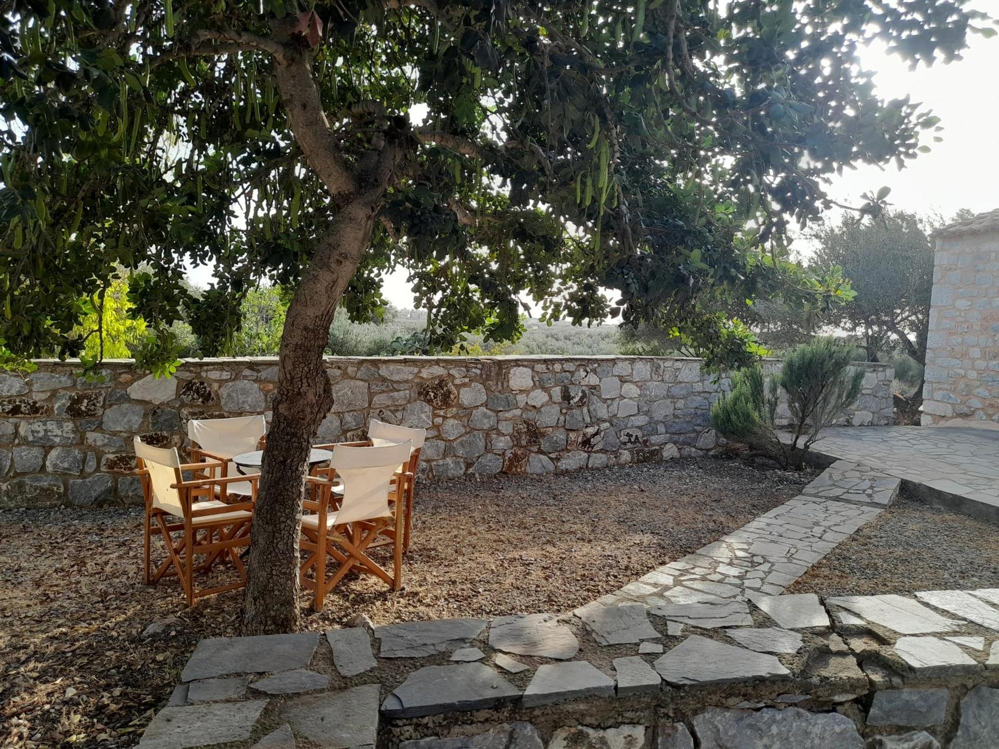 The Two Carob Trees, Traditional Stonehouse, Nikandri, Pirgos Diros Apartment Lefkias Exterior foto